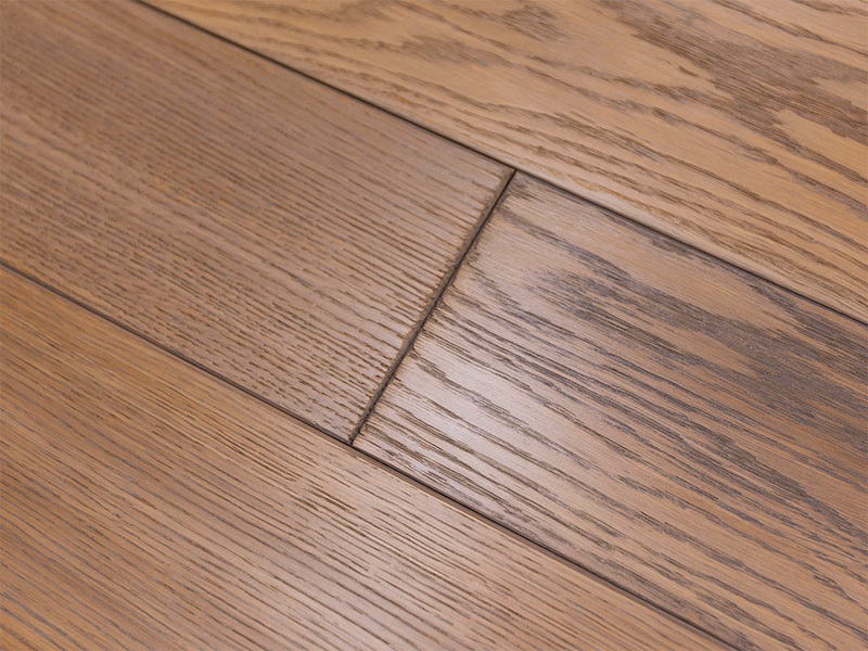 Массивная паркетная доска Дуб Кофейный, лак