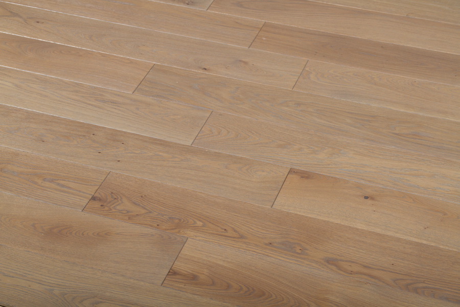 Массивная паркетная доска Дуб Розовый Беж, под маслом